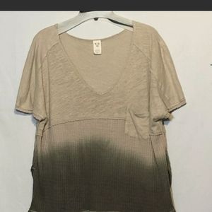 Free People Ombre t shirt